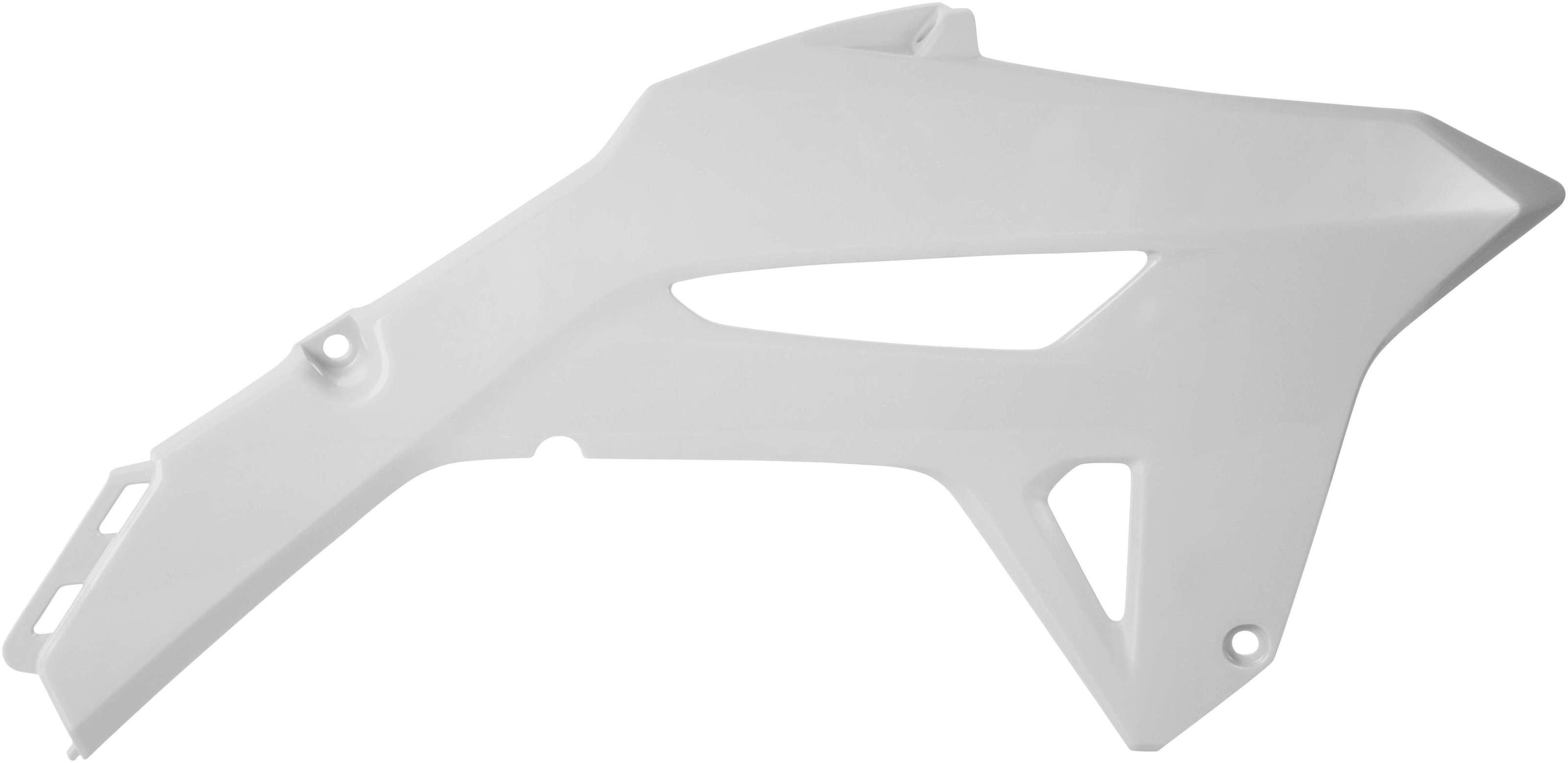 White Radiator Shrouds - For 21-23 Honda CRF450R & 22-23 CRF250R - Click Image to Close