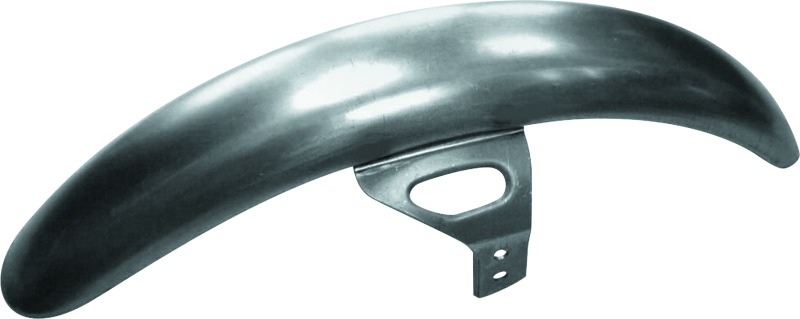 Bikers Choice 21in Frt Fender- Raw 06-Up Fxwg - Click Image to Close