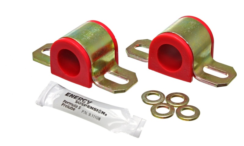 Universal 24mm Red Non-Greasable Sway Bar Bushings - Click Image to Close