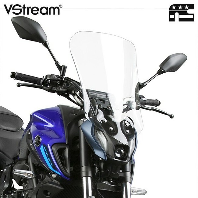 Vstream Shield Clear 17in MT-07 21+ - Click Image to Close