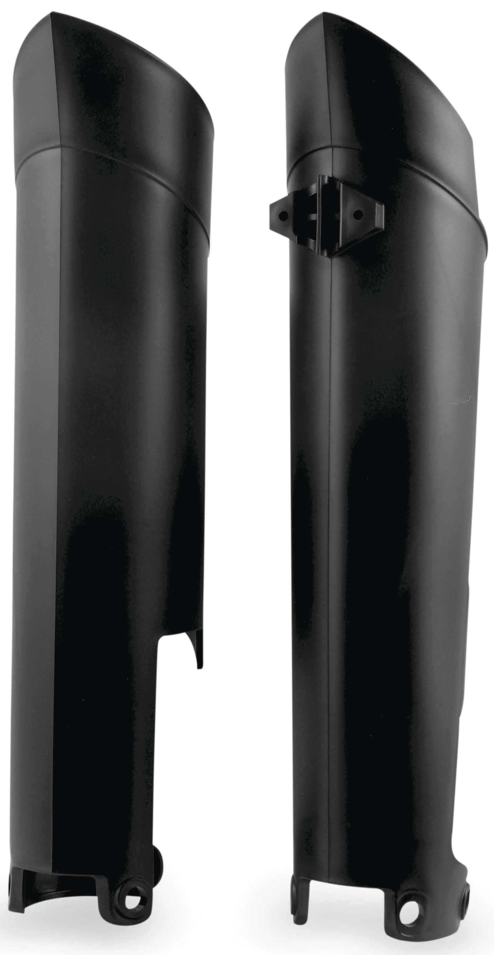 Lower Fork Cover Set - Black - For 07-15 KTM 14-15 Husqvarna - Click Image to Close