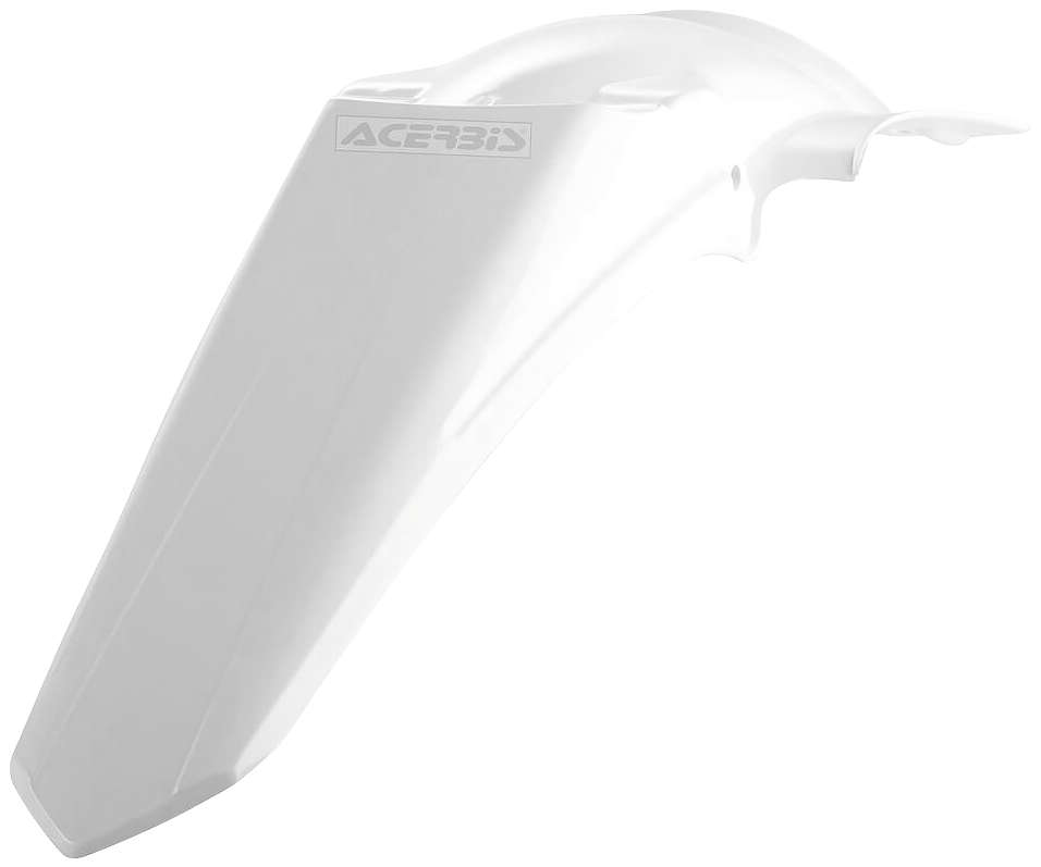 Rear Fender - White - For 07-13 Yamaha WR250F 07-15 WR450F - Click Image to Close