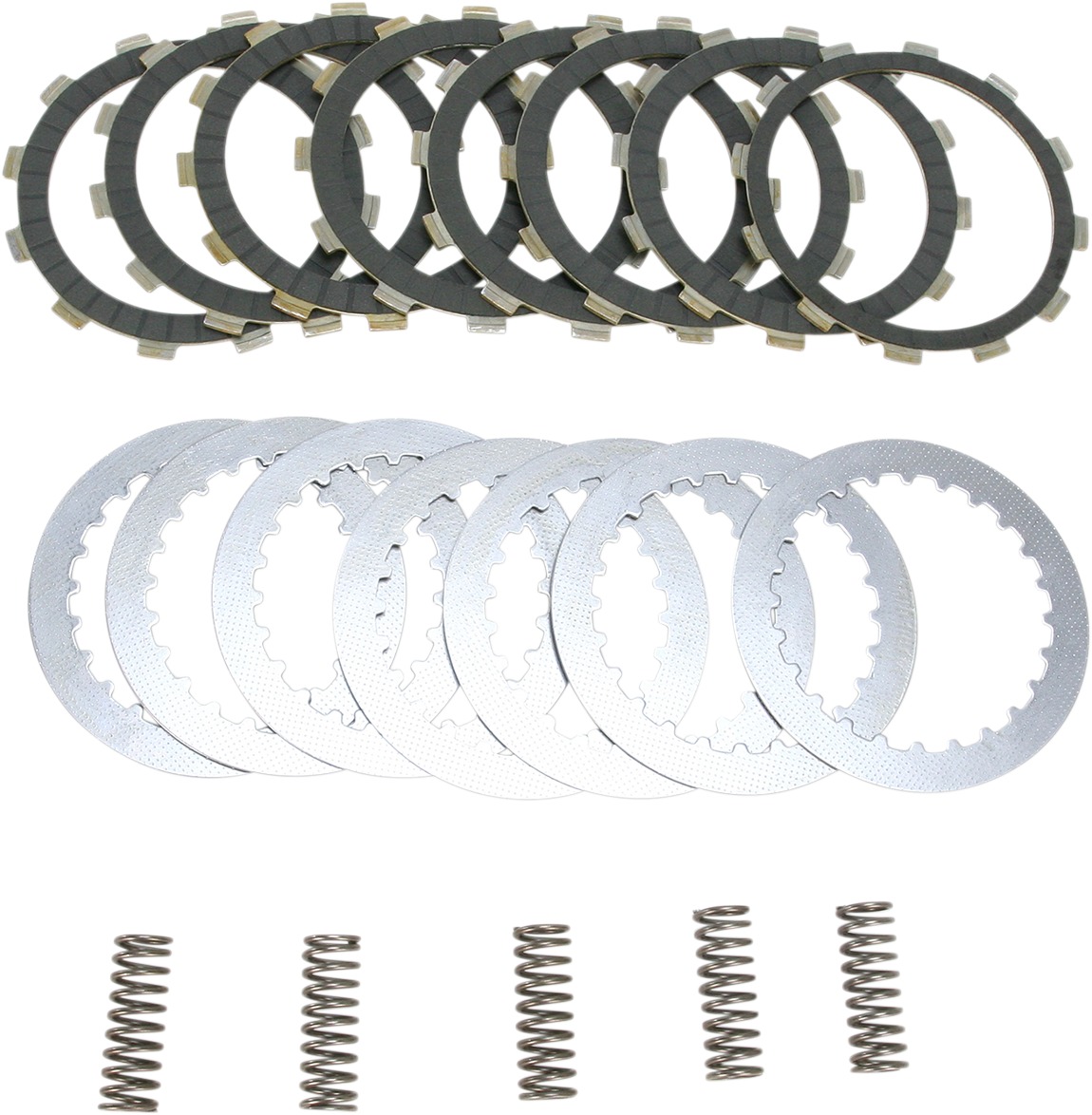 DRCF Complete Clutch Kit - CFK Plates, Steels, & Springs - Honda CRF250L/Rally - Click Image to Close