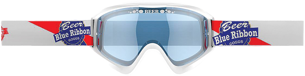 "Dry" Beer Goggles - PBR - MX/ATV Riding Goggle - Click Image to Close