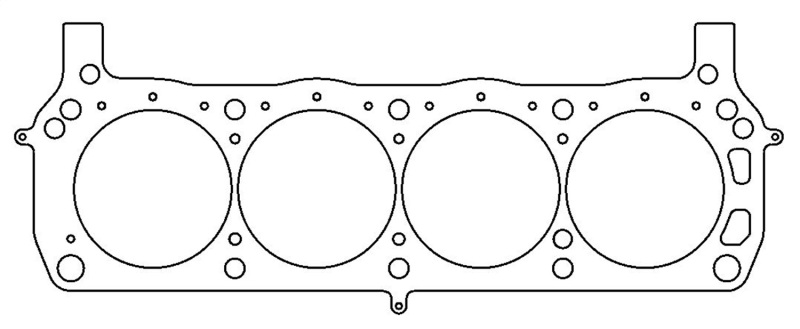 Ford SB 4.155 inch Bore .080 inch MLS-5 Headgasket (w/AFR Heads) - Click Image to Close