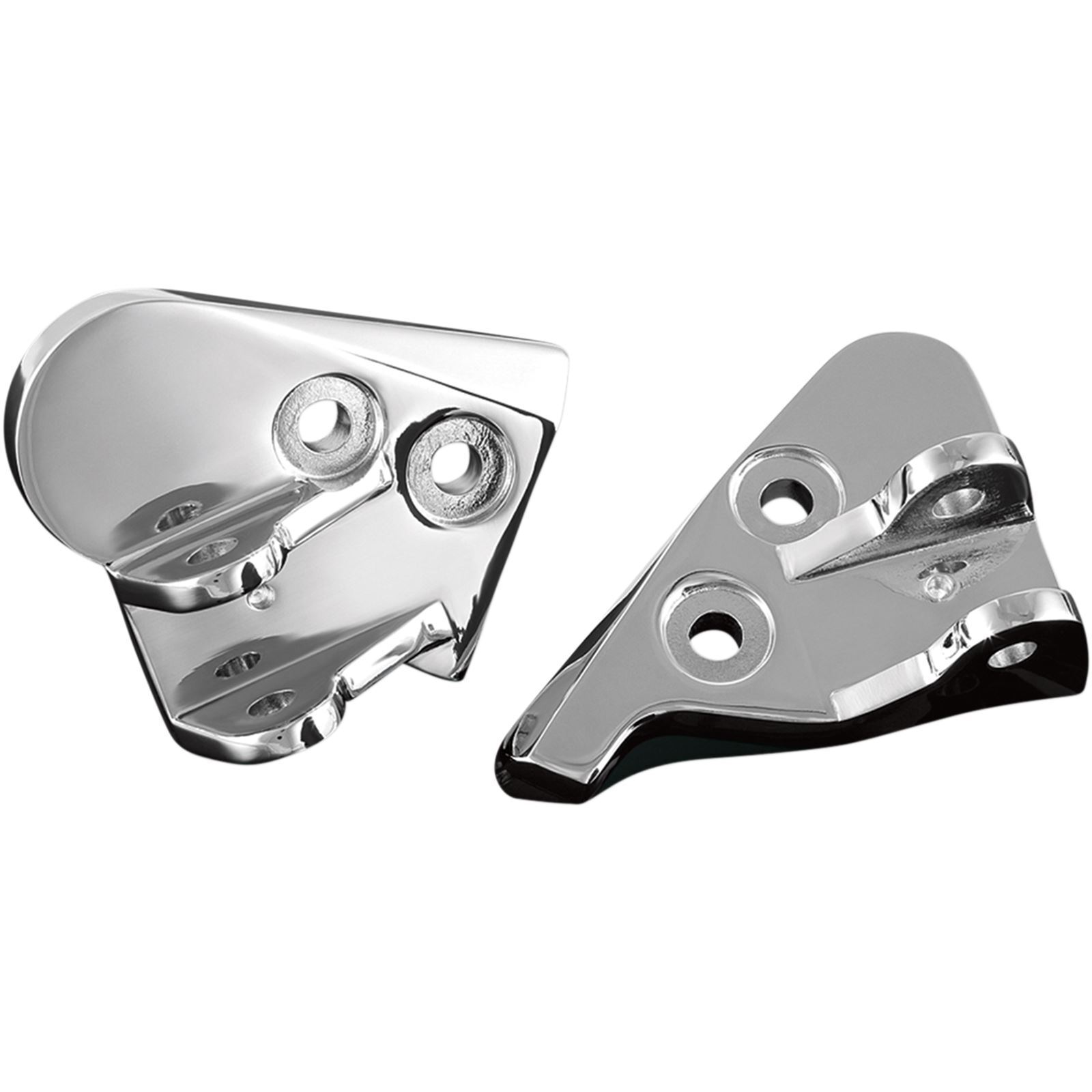 Driver Peg Mounts GL1800 Chrome - Click Image to Close