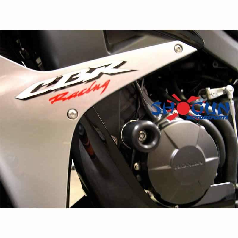 Complete No Cut Frame Slider Kit w/ Bar Sliders & Spools - For 07-08 CBR600RR - Click Image to Close