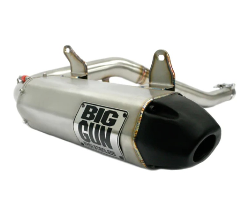 03-05 Honda RINCON 650 EXO Stainless Slip On Exhaust - Click Image to Close