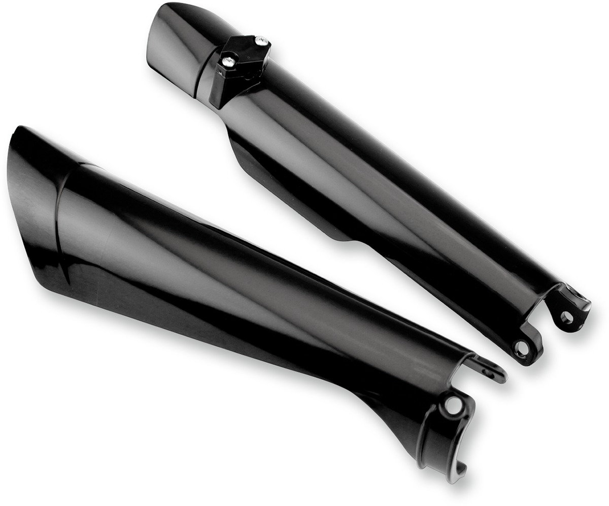 Black Fork Guards - Fits 01-14 SX/XC FE/FS/TE Models - Click Image to Close