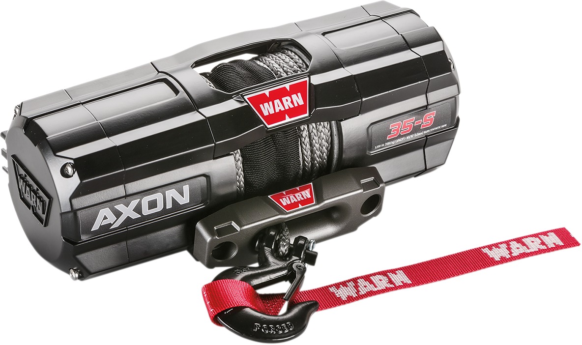 AXON 3500-S Winch with Synthetic Rope - Axon 3500 Synthetic Winch - Click Image to Close