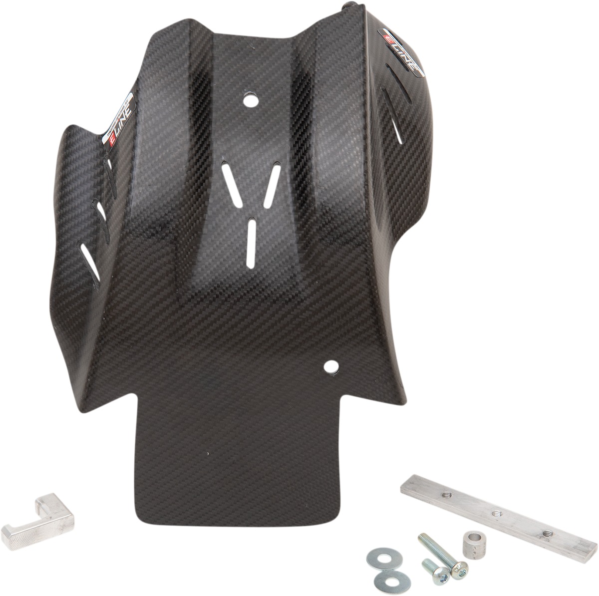 Carbon Fiber Skid Plate - For 05-21 Yamaha YZ125 - Click Image to Close