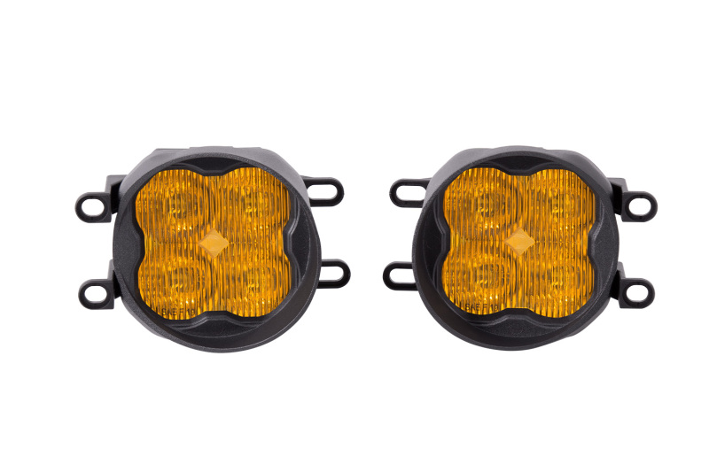 SS3 LED Pod Max Type B Kit - Yellow SAE Fog - Click Image to Close