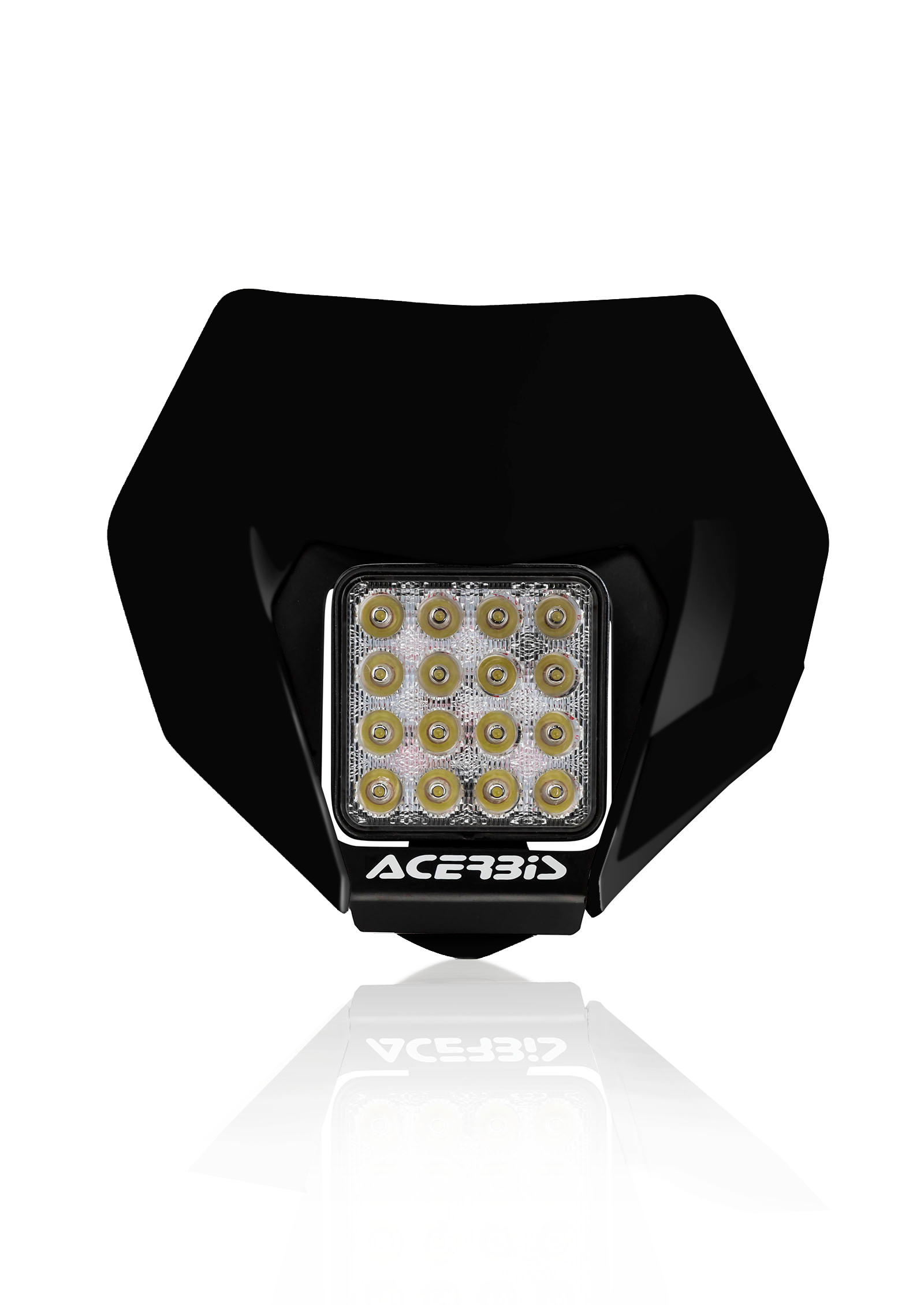 Black VSL Universal LED MX/Enduro Headlight - Click Image to Close