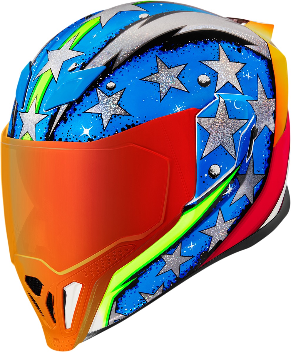 ICON Airflite SF Helmet XL Glory - Full face helmet with anti-fog shield - Click Image to Close