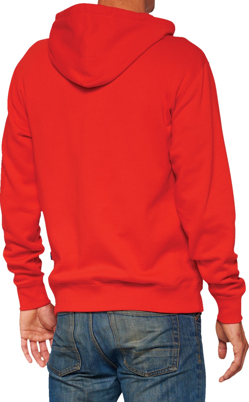 Men's Official Zip Hoody - Official Zip Hoody Red Md - Click Image to Close