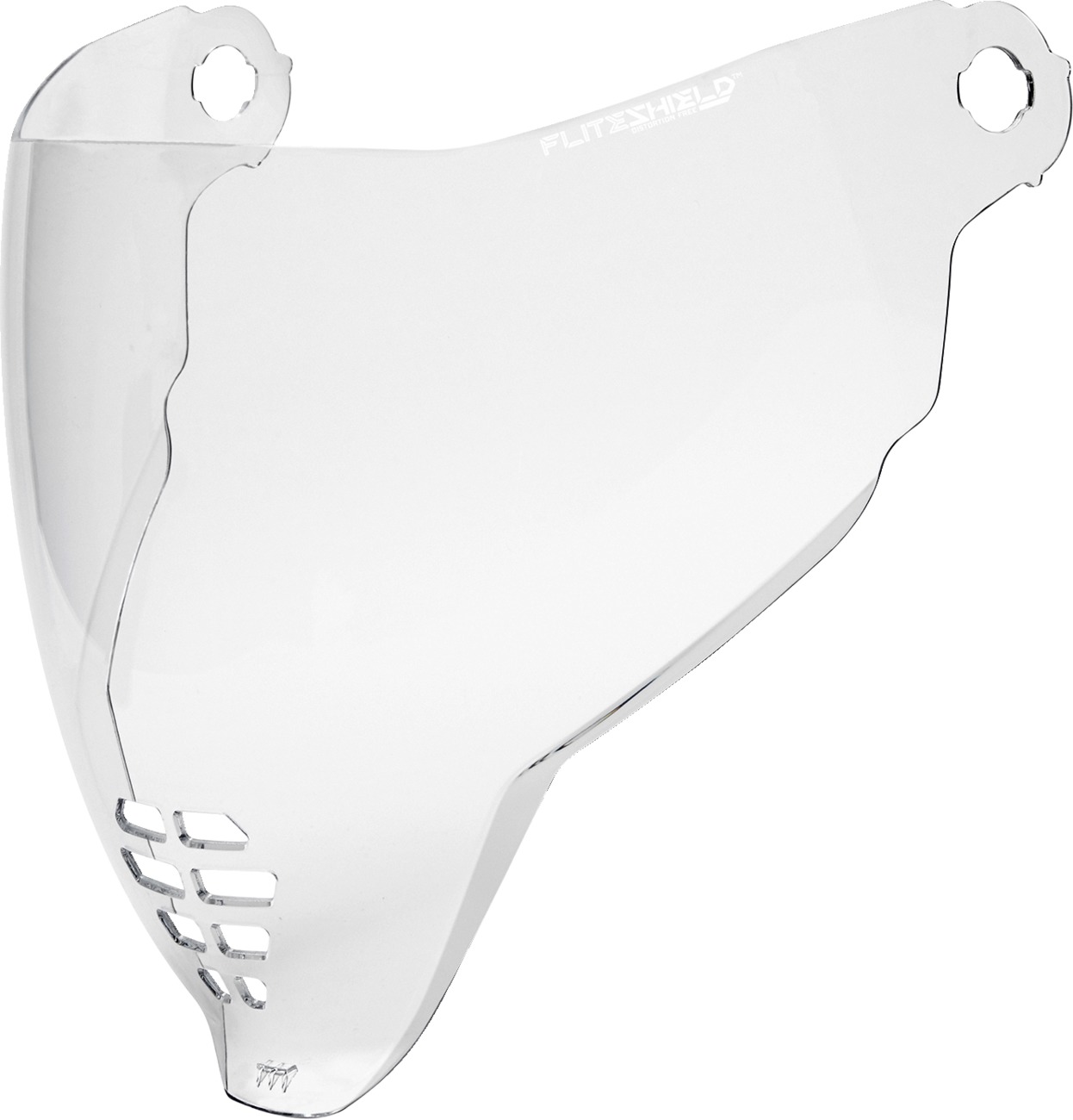 ICON FliteShield 22.06 Shield Clear One Size - Replacement shield for Icon Airflite helmets - Click Image to Close