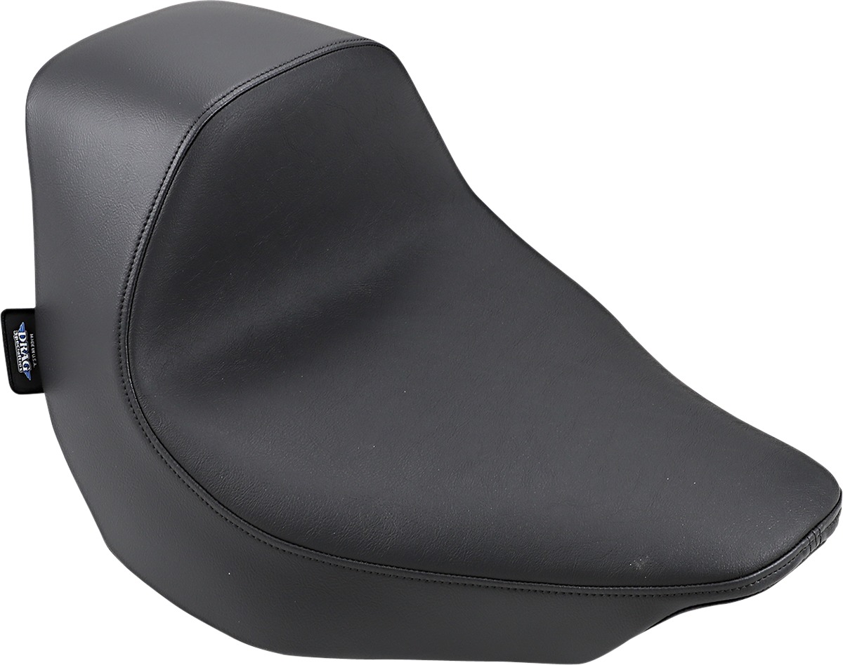 EZ Mount Smooth Vinyl Solo Seat Black Low 1" - For 18-21 Harley FLFB - Click Image to Close