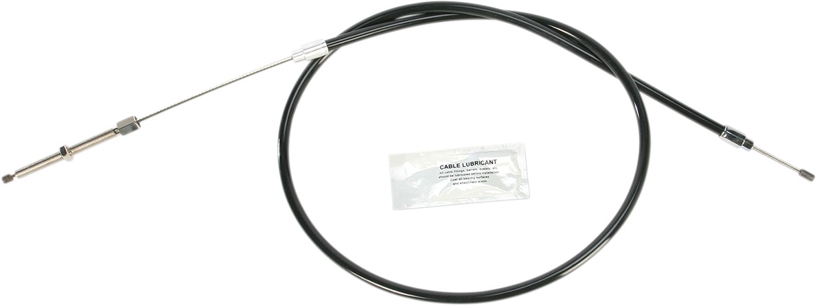 Black Vinyl Clutch Cables - Clutch Cable Blk - Click Image to Close