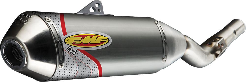 Q4 Slip On Exhaust - For 04-05 CRF250R & 04-17 CRF250X - Click Image to Close