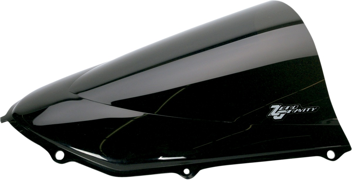 Dark Smoke Double Bubble Windscreen - For 04-05 ZX10R & 05-06 Z750S - Click Image to Close