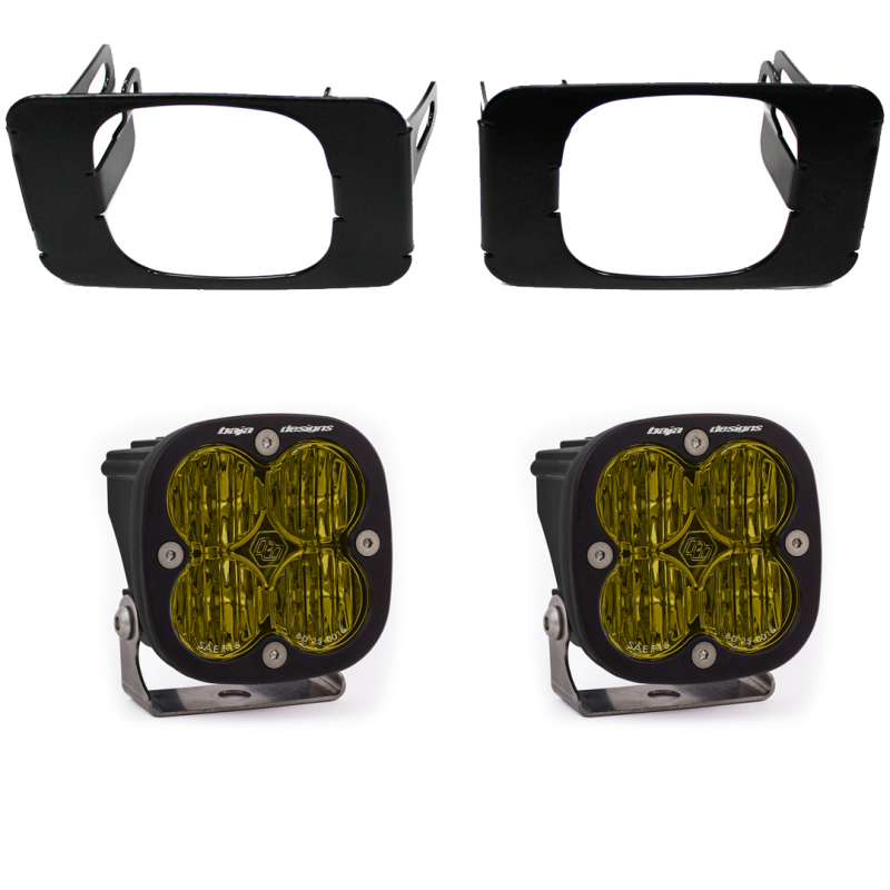 17-18 F-150 Super Duty Fog Lights - Amber - Click Image to Close