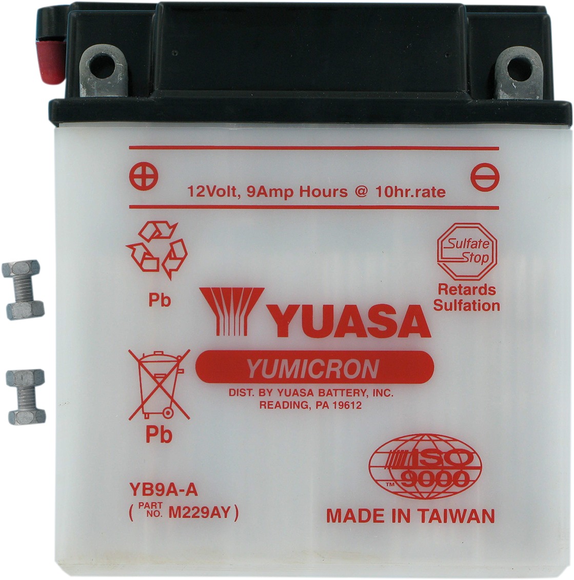 Yumicron Batteries - Yb9A-A Yuasa Battery - Click Image to Close