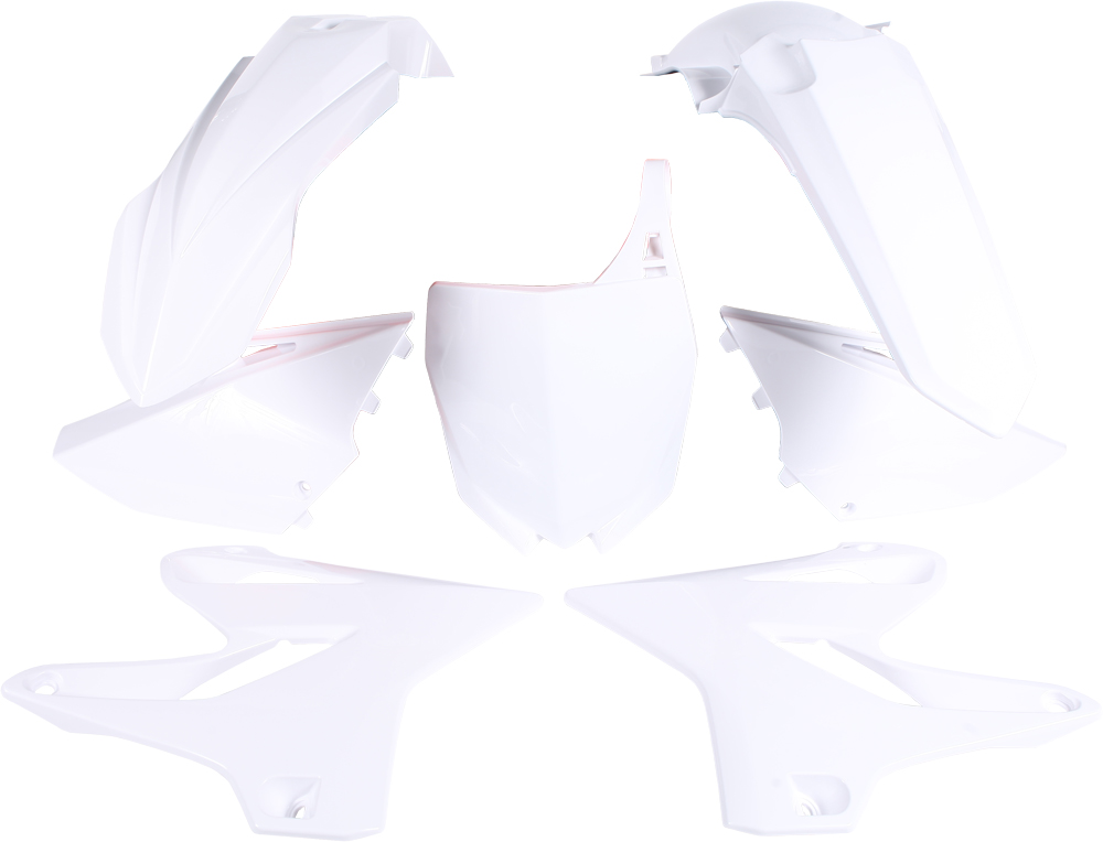 Plastic Body Kit - White - For 15-19 Yamaha YZ125 YZ250/X - Click Image to Close