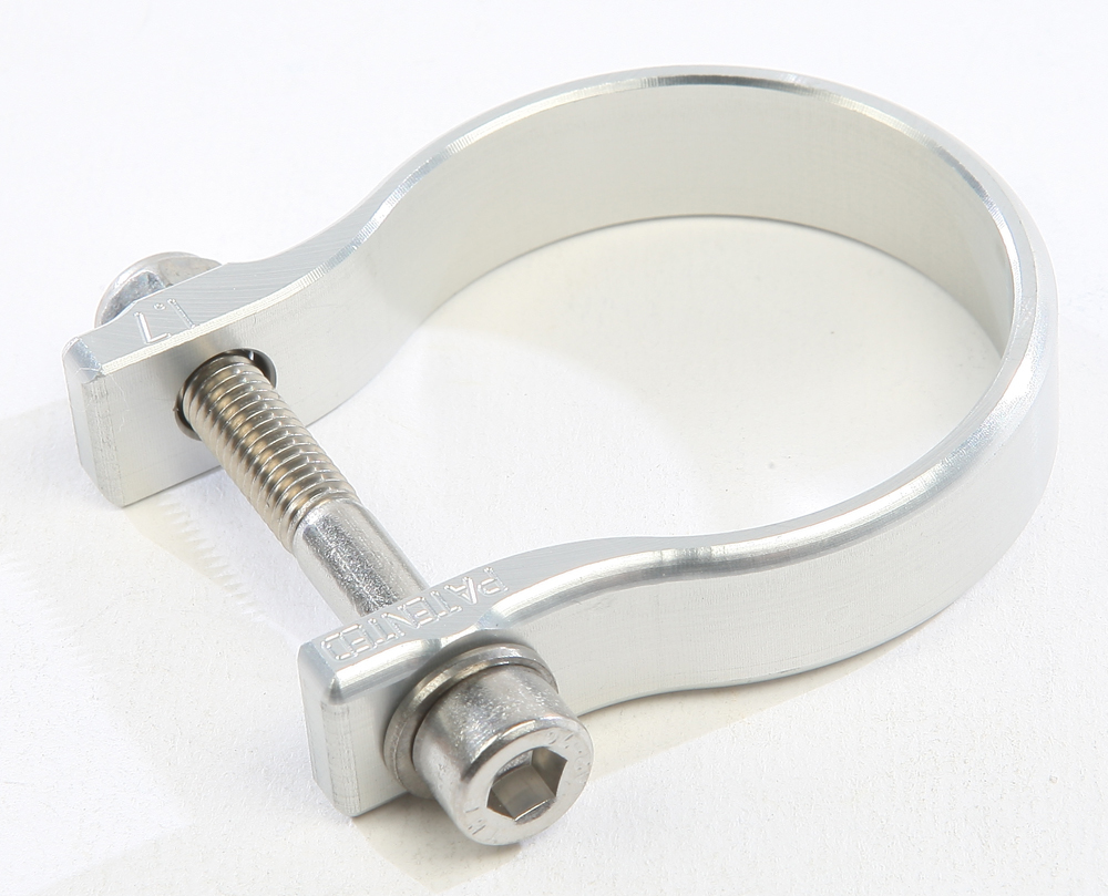 Universal Mounting Strap Clamp Silver 1.7" - Click Image to Close