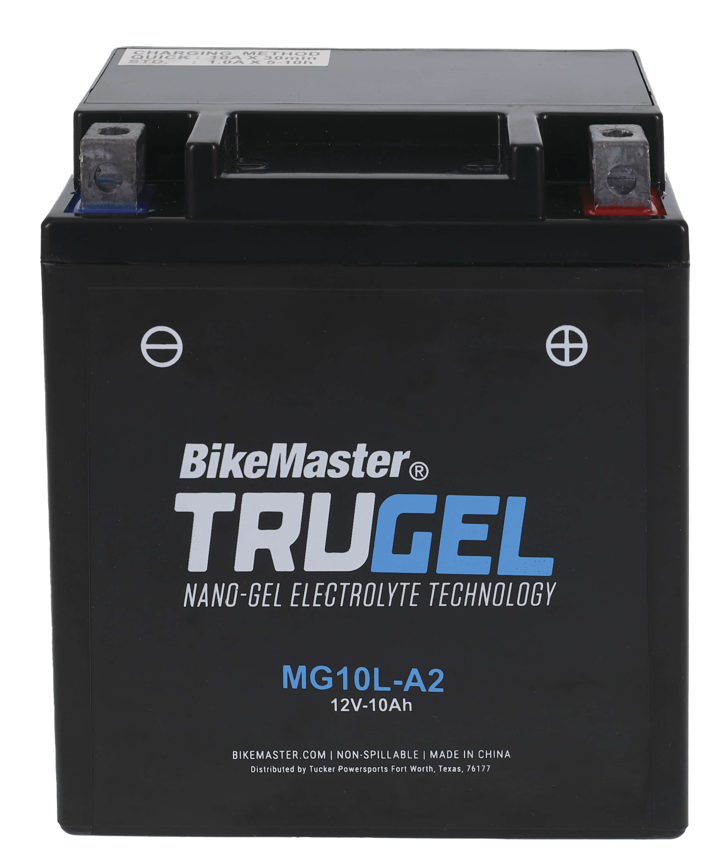 TruGel MG10L-A2 Gel Cell Battery - Replaces YB10L-A2, YB10L-B2 - Click Image to Close