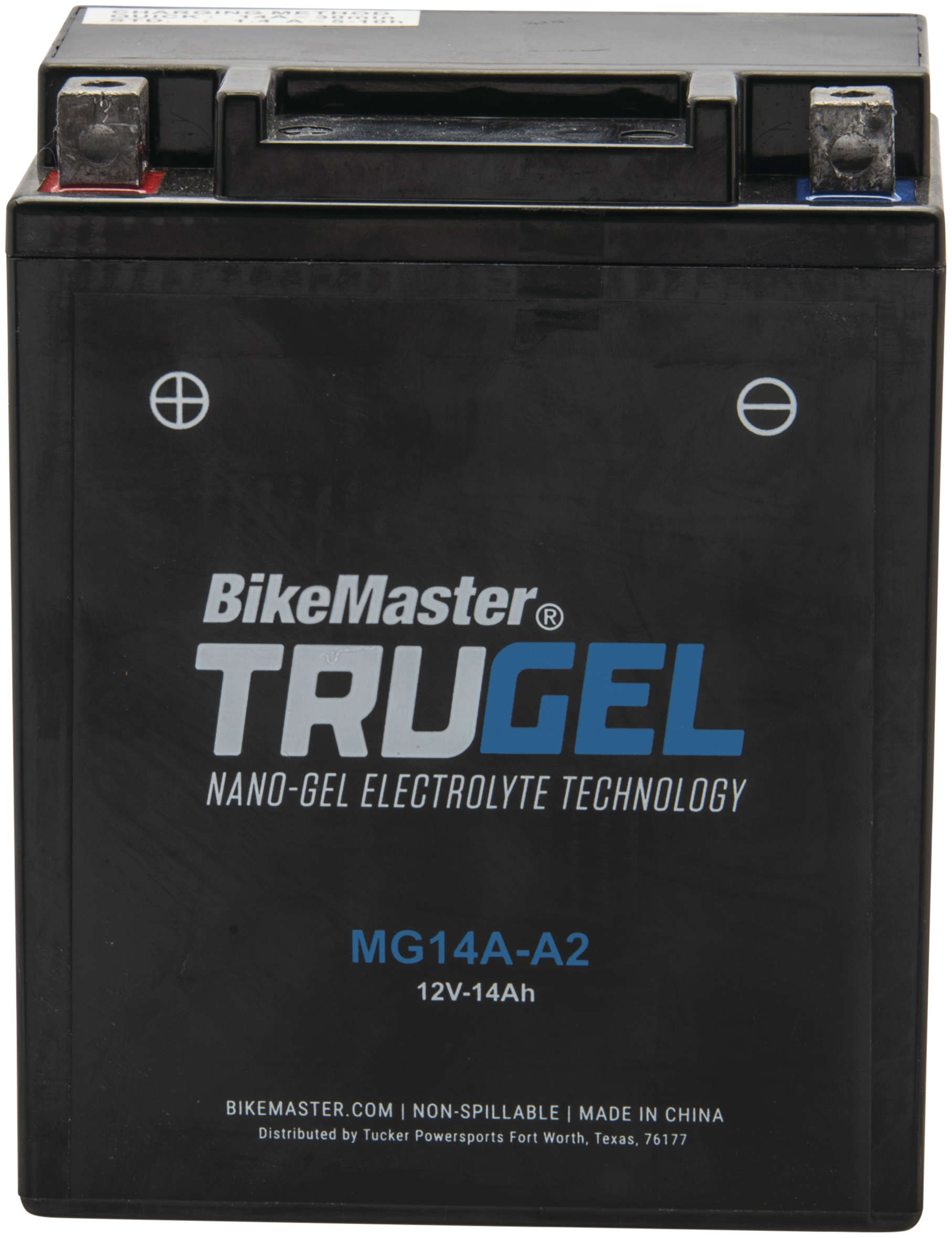 TruGel MG14A-A2 Gel Cell Battery - Replaces YB14A-A2 - Click Image to Close