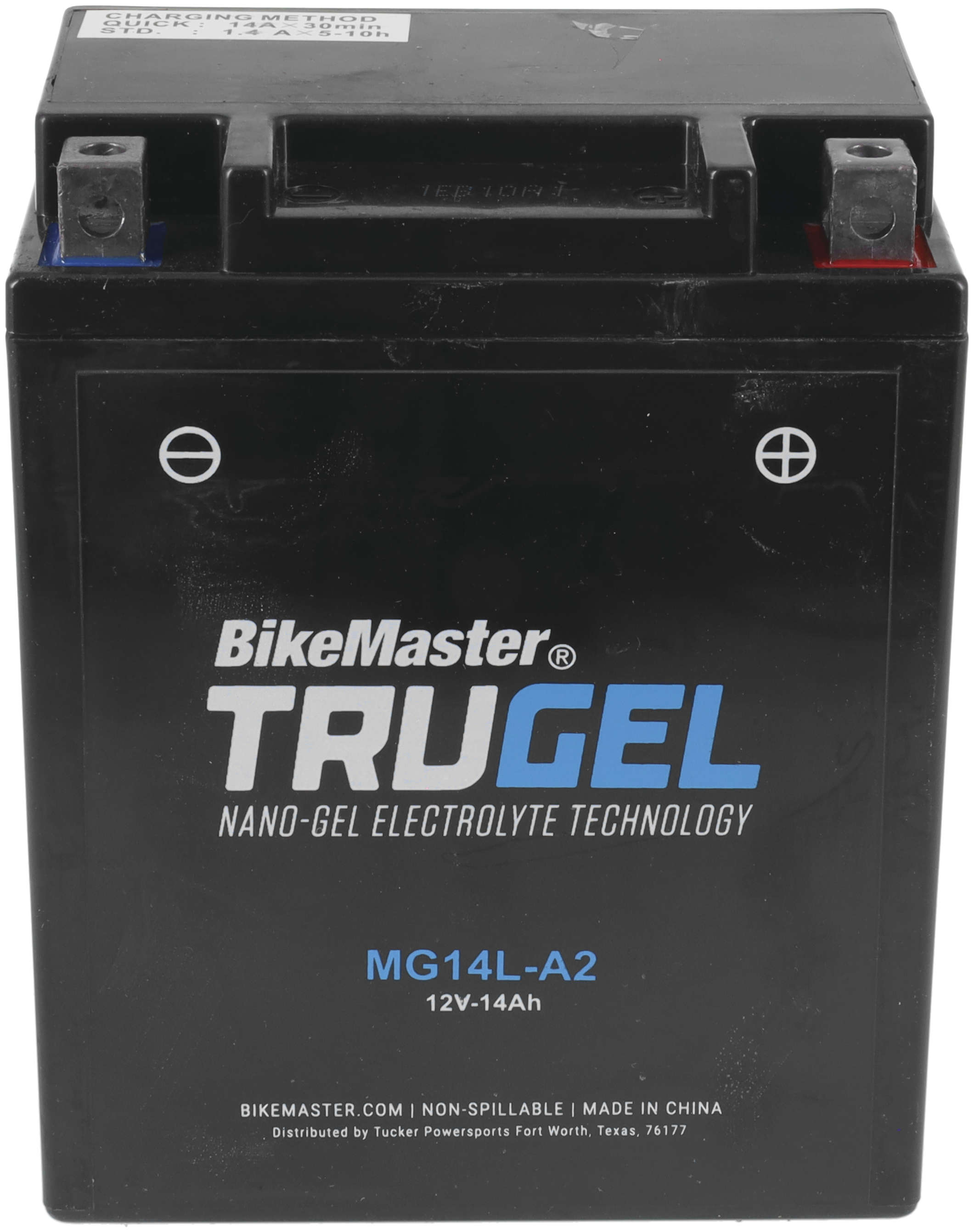 TruGel MG14L-A2 Gel Cell Battery - Replaces YB14L-A2 - Click Image to Close