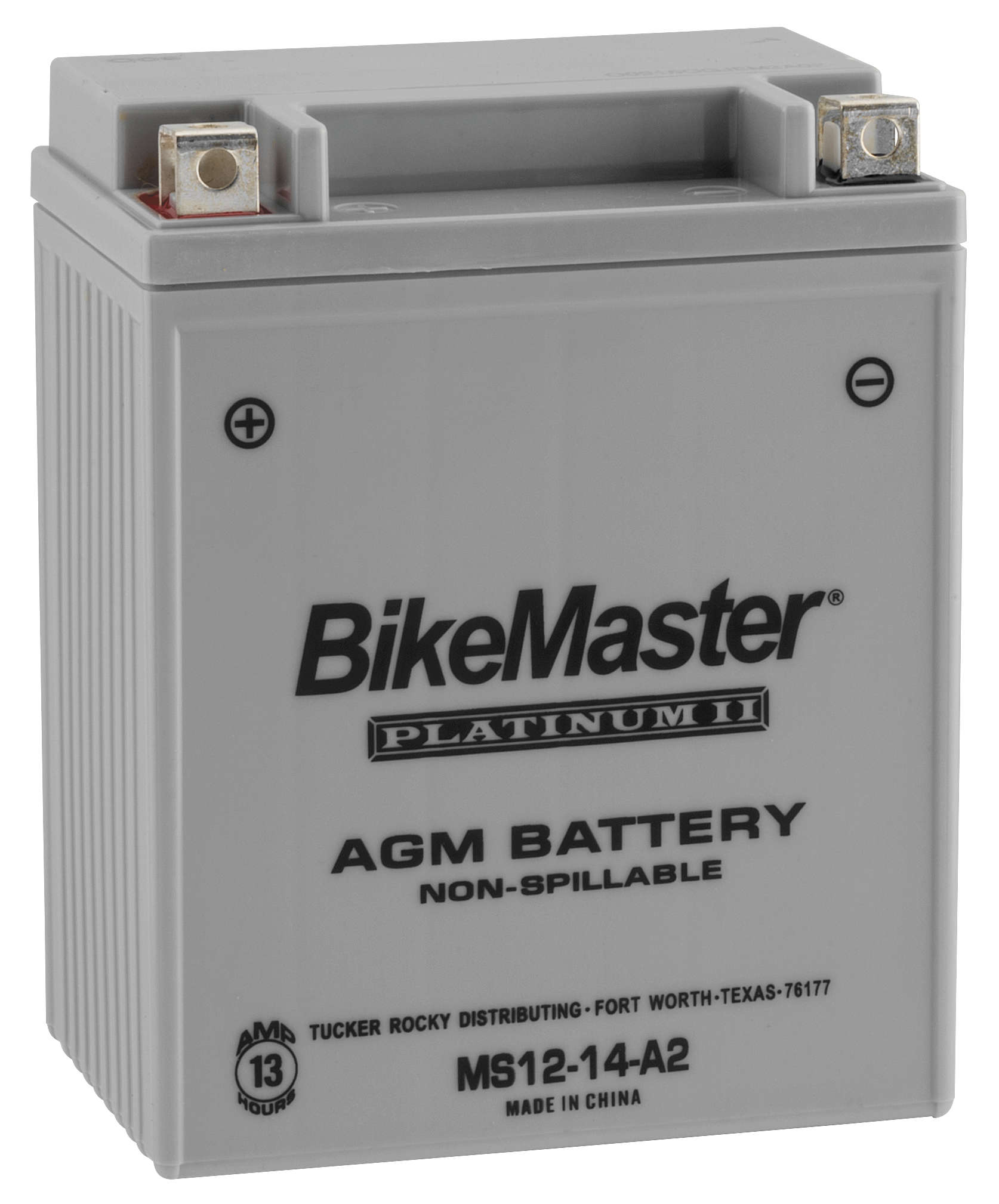 AGM Platinum II Battery MS12-14-A2 - Replaces YB14-A2, YB14-B2, YTX14AH-BS, & 12N14-3A - Click Image to Close