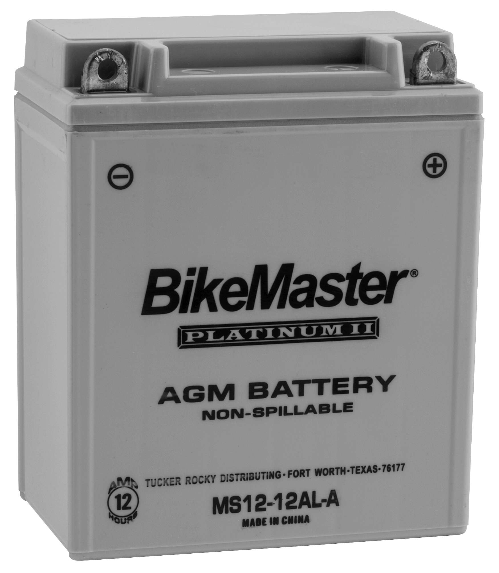 AGM Platinum II Motorcycle & Scooter Battery - Replaces YB12AL-A - Click Image to Close