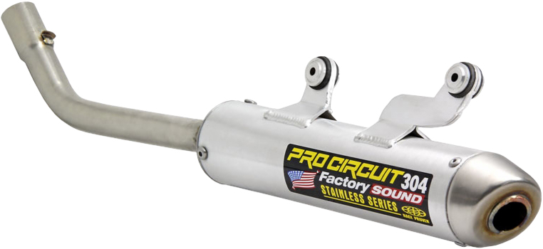 304 Aluminum Slip On Exhaust Silencer - For 11-16 KTM 250 SX/XC & TE/TC 250 - Click Image to Close