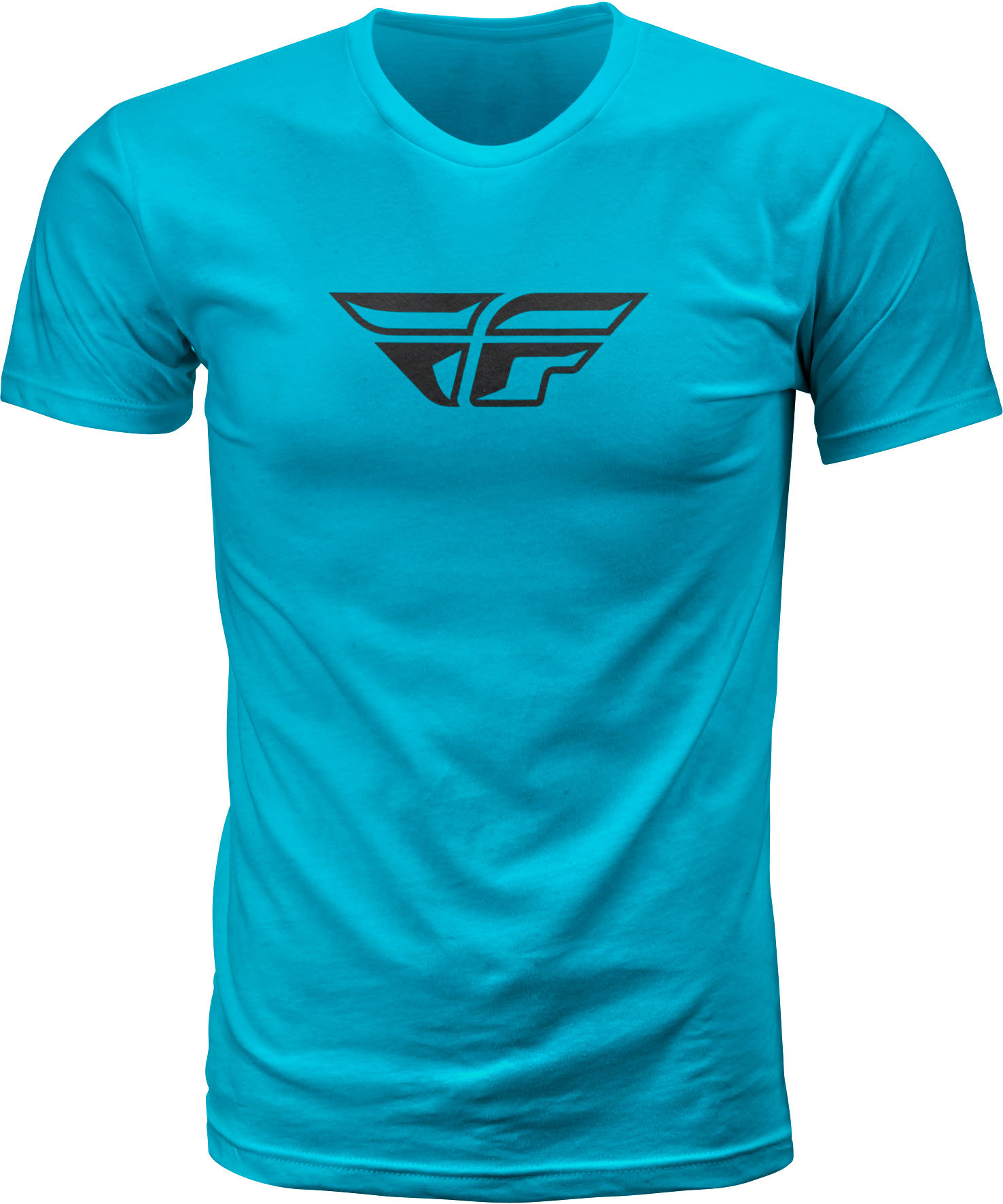 F-Wing Tee Turquoise 2X-Large - Click Image to Close