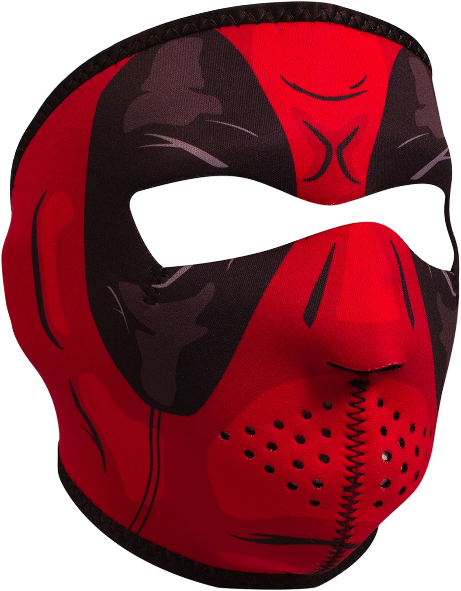 Full-Face Neoprene Mask - Neo Full Mask Red Dawn - Click Image to Close