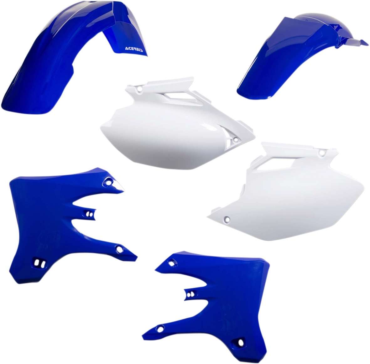 Blue Plastic Kit - For 2005 Yamaha WR250F WR450F - Click Image to Close