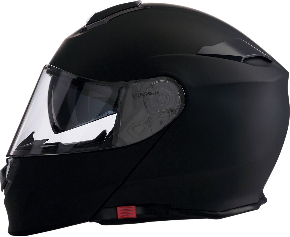 Solaris Modular Street Helmet Matte Black Small - Click Image to Close