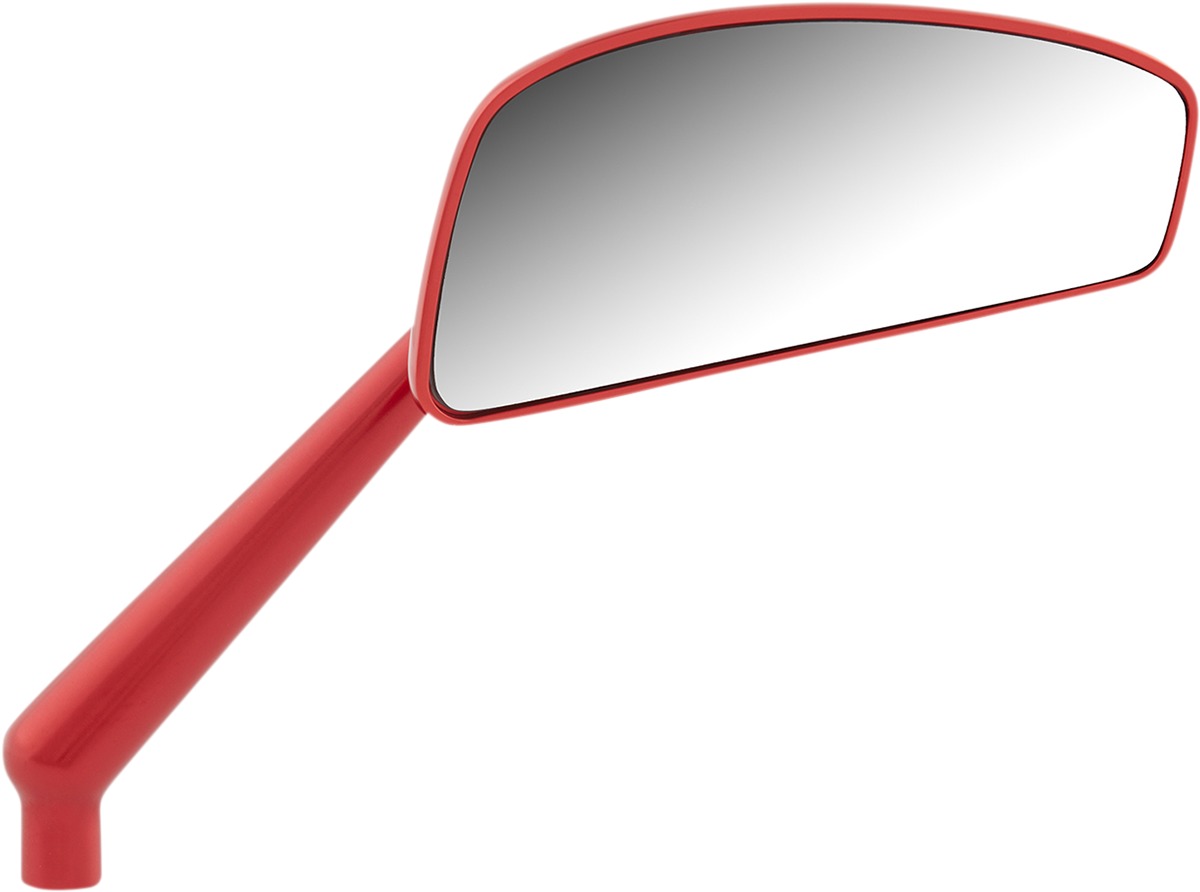 Tearchop Mirror Right Red - Click Image to Close