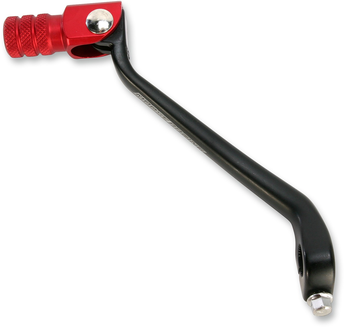 Anodized Forged Folding Shift Lever Black/Red - For 09-16 Honda CRF450R - Click Image to Close