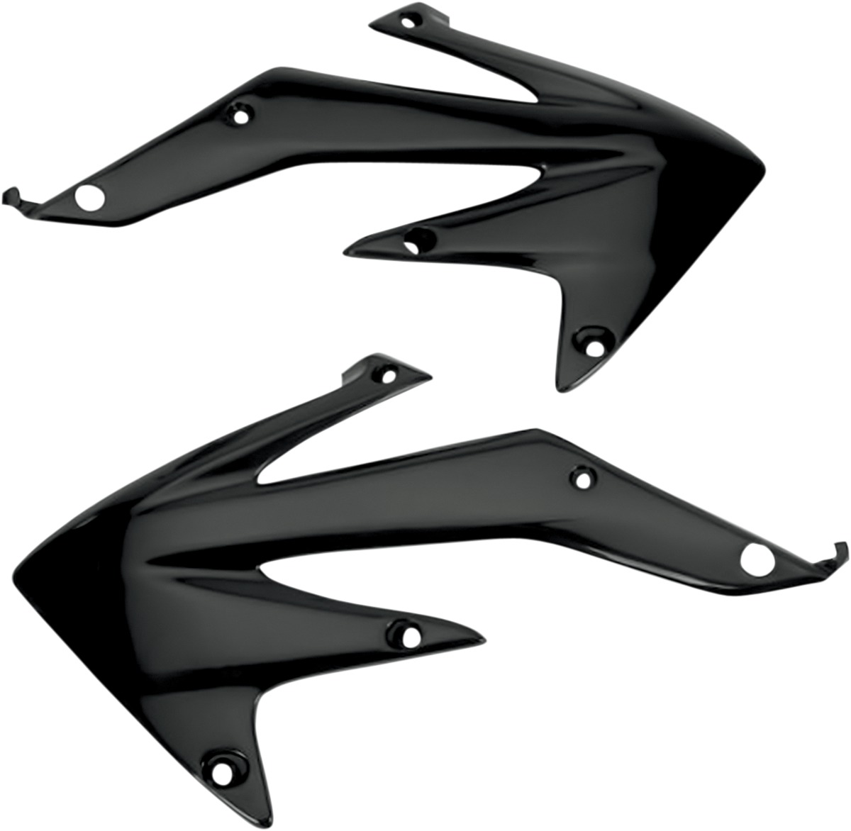 Radiator Shrouds for Honda - Rad Shr Bk Cr450X 05-07 - Click Image to Close