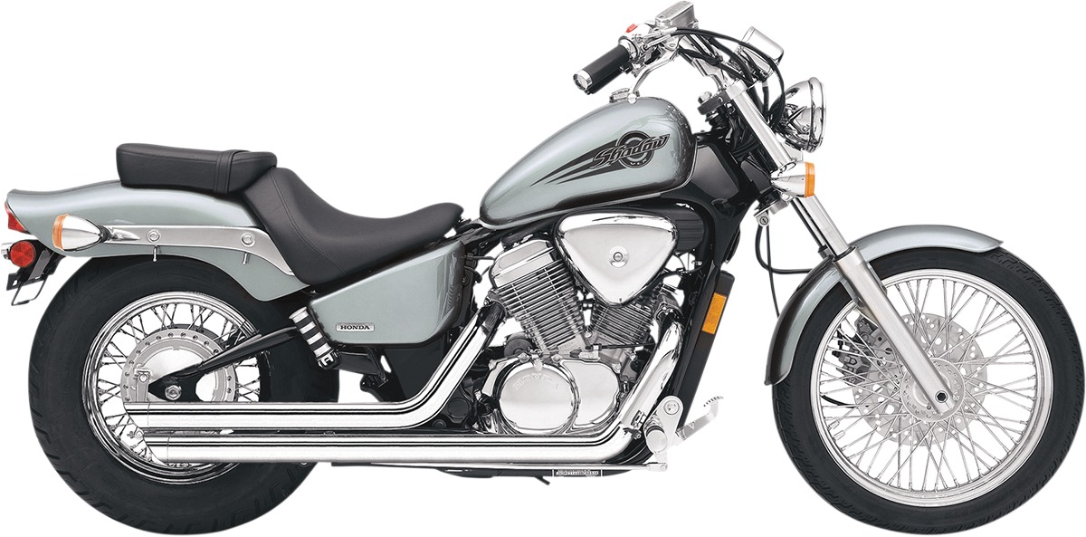 Streetrod Slashdown Full Exhaust - For 88-07 Honda Shadow VLX 600 - Click Image to Close