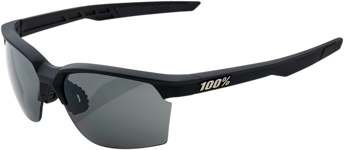 Sportcoupe Sunglasses Black w/ Gray Lens - Click Image to Close