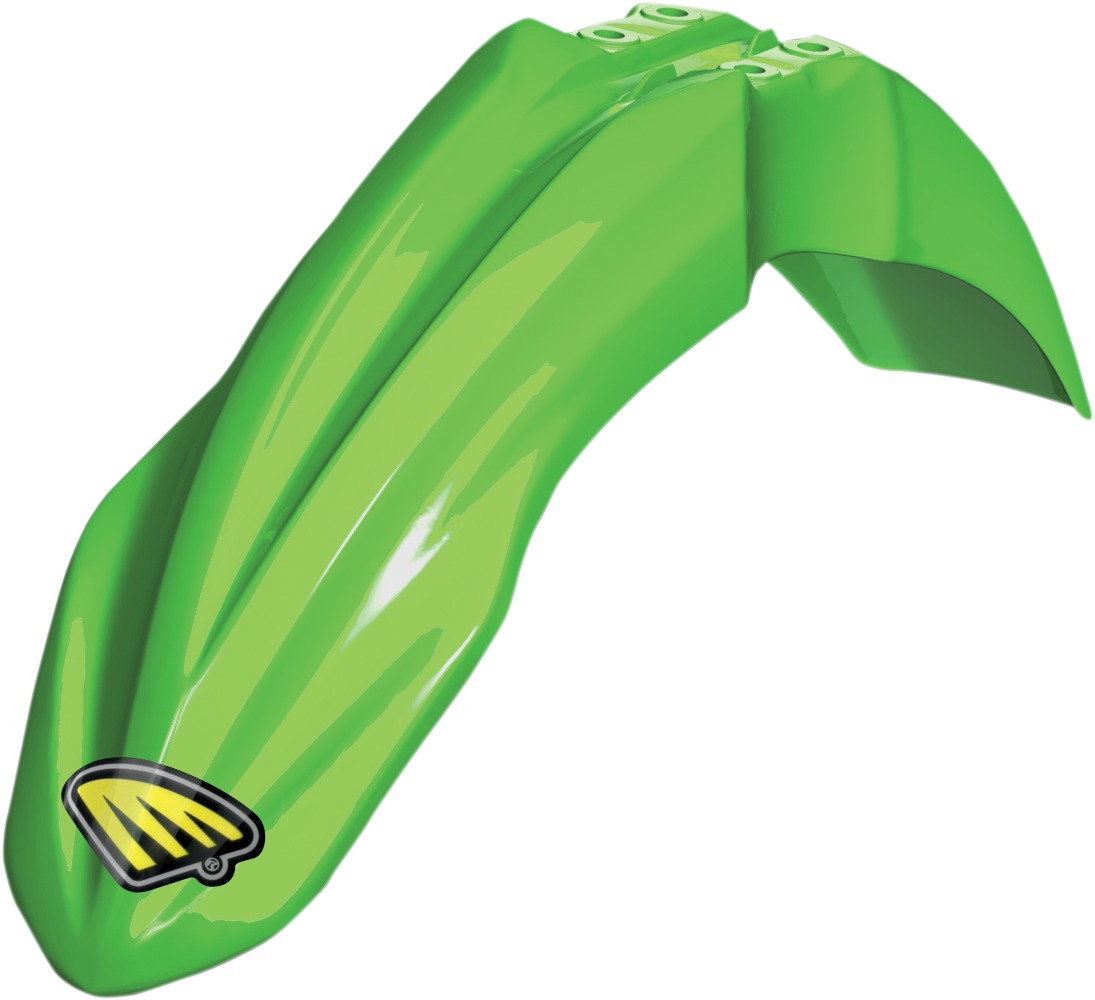 13-16 Kawasaki KX250F Performance OEM Front Fender OEM Green - Click Image to Close