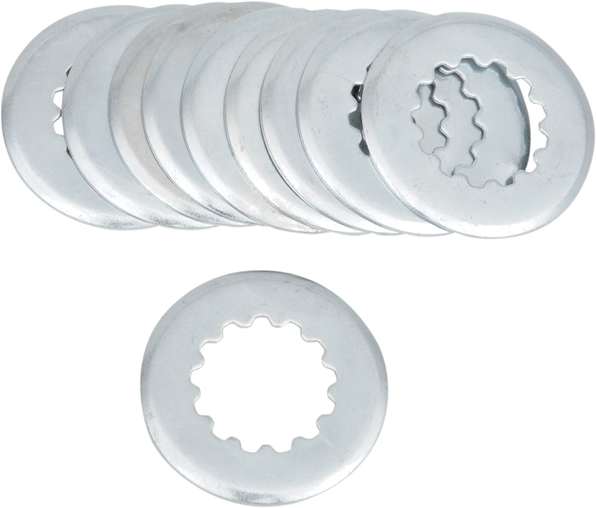 Front Sprocket Lock Washer - 10 Pack - Replaces 09167-22012 On 00-22 Suzuki DRZ400E/S/SM - Click Image to Close