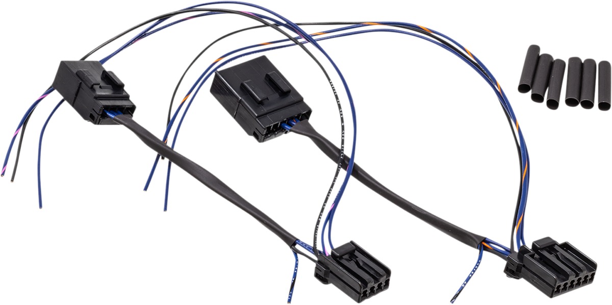 Plug-N-Play Front Turn Sig Tap Harness (Turn Sig/Passing Lights) - For 14-23 V-Twin Road King - Click Image to Close