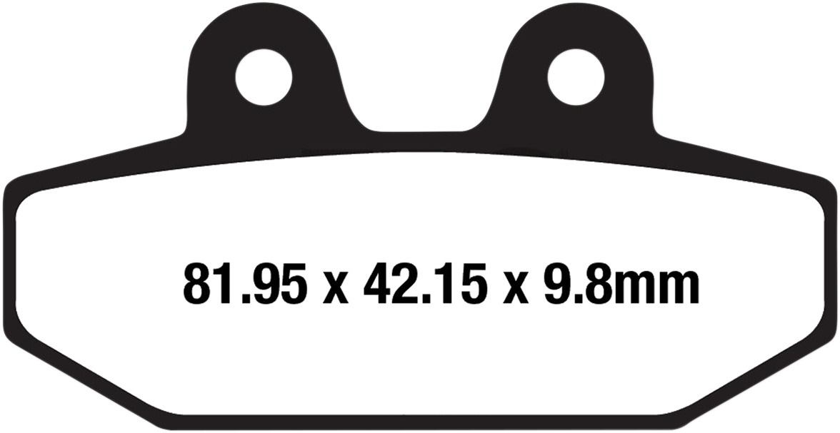 Double-H Sintered Pads - Ebc Brake Pads Fa710Hh - Click Image to Close