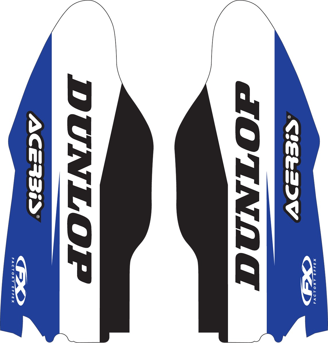 Sponsor Lower Fork Guards Graphics - Sp Lwr Frk Kt Yam - Click Image to Close