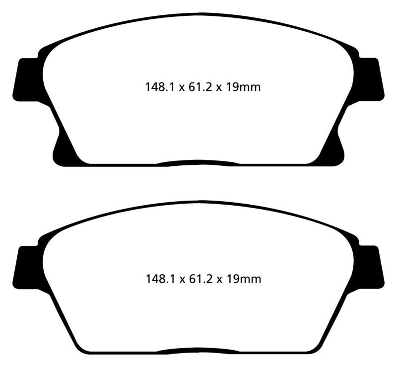 Greenstuff Front Brake Pads - For 13+ Buick Encore 1.4 Turbo - Click Image to Close