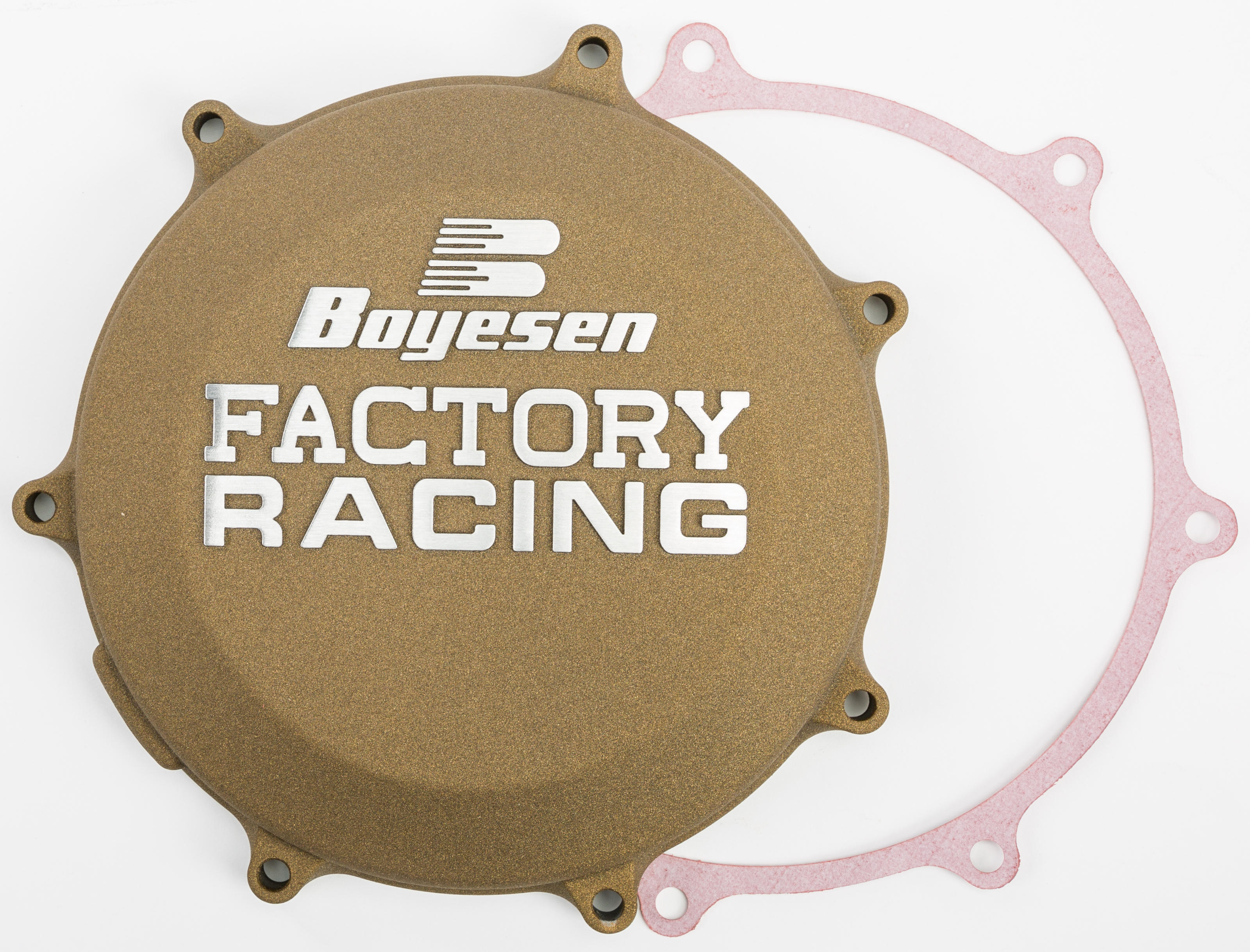 Factory Racing Clutch Cover - For 19-20 Kawasaki KX450 - Click Image to Close